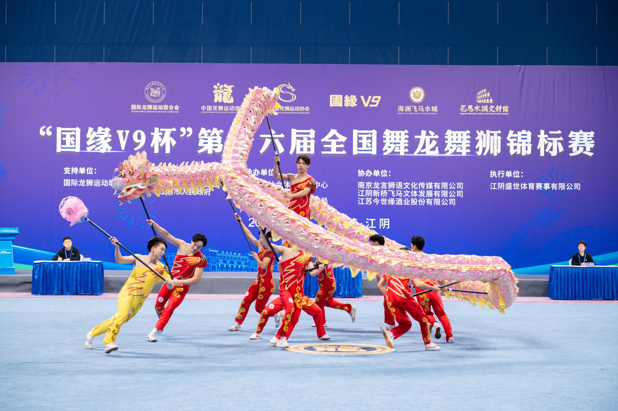 我校舞龙舞狮队在第十六届全国舞龙舞狮锦标赛中获佳绩-上海体育大学武术学院